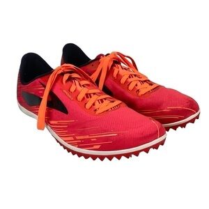 Brooks Mach 18 Cross Country Running Shoes Women Size 10.5 Pink & OrangeGoo